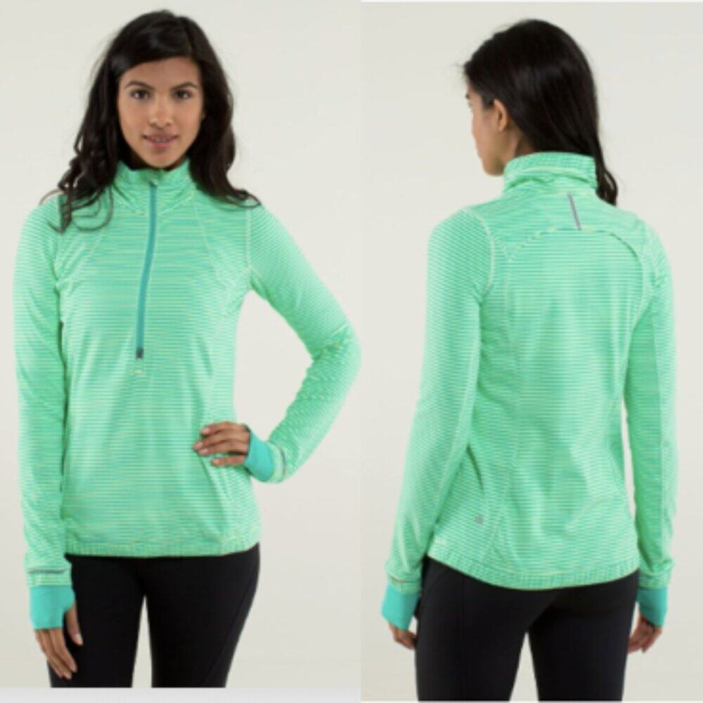 Lululemon Athletica Mint Green Long Sleeve Tee